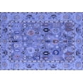 thumbnail image 1 of Ahgly Company Indoor Rectangle Oriental Blue Traditional Area Rugs, 2' x 4', 1 of 4