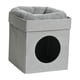 thumbnail image 2 of Casa para gatos, escondite para gatos, ahorra espacio, portátil, transpirable, nido para gatos, otomana para mascotas en casa, para dormir, trepar,, 2 of 9