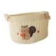 thumbnail image 5 of Cesta cambiador para bebé con artículos esenciales para recién nacidos, con asas, organizador de pañales y ropa de bebé. Ardilla marrón pequeña, 5 of 9