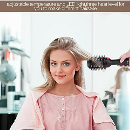 Hair Curler Comb 2 In 1 Hair Dryer Styler Negative Anion Hot