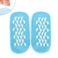thumbnail image 5 of Touch Screen Moisturizing Gloves Gel Moisturizing Spa Gloves and Socks Set Gel Socks Heal Eczema Cracked Dry Skin for Repair Treatment - Blue, 5 of 8