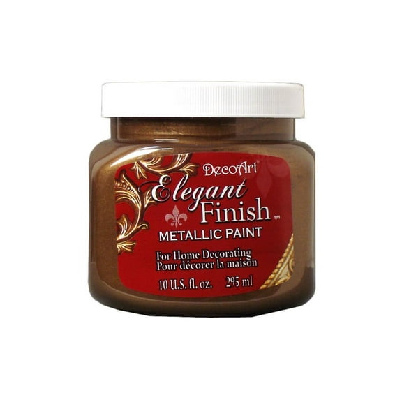 Decoart Elegant Finish Paint 10oz Met RichEspresso