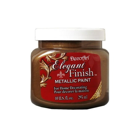 UPC: 0766218034465 | Decoart Elegant Finish Paint 10oz Met RichEspresso