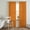 Yellow, Orange, variant on Burnt Orange Sheer Curtains 84 Inch Length 2 Panels Set, Fall Autumn Thanksgiving Farmhouse Solid Color Window Treatment Rod Pocket Curtains Sheers Drapes for Bedroom/Living Room/Kitchen 52"x84"x2