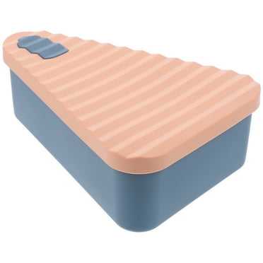 Qnmwood Silicone Pizza Slice Container Box Microwavable Reusable Keeper for Leftovers