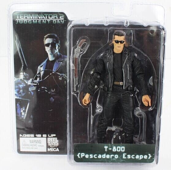 NECA Terminator Action Figure Toys T-800 Arnold Schwarzenegger PVC