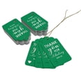 thumbnail image 3 of Inkdotpot Pack Of 50 Thank You For Celebrating With Us Bridal Shower-Baby Shower-Retirement-Wedding-Birthday Favor Paper Tags Craft Real Silver Foil Hang Tags, 3 of 6