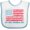 White and Blue, variant on Inktastic My 1st Memorial Day American Flag Boys or Girls Baby Bib