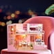 thumbnail image 3 of Decoración del hogar Casa de muñecas en miniatura, Diy Pink Doll House, decoración de Doble Capa para El Hogar, 3 of 7