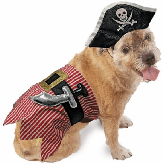 Halloween Pirate Costume for Dogs - 2-piece costume for your dog Medium/Large
