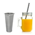 thumbnail image 3 of Hicess Cold Brew Coffee Filter Food Grade Stainless Steel Ultra Fine Mesh Wide Mouth Jar Tea infuser Iced Tea Coffee Maker Filter Kitchen Supplies, 3 of 8