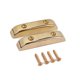 thumbnail image 1 of EeaseMX Almohadilla de apoyo para el pulgar para bajo con tornillos de montaje (dorada), 1 of 7