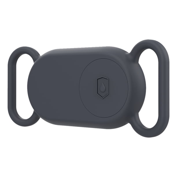 5uds. Funda de silicona Funda impermeable para collar de perro para Galaxy SmartTag2 (gris)