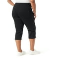 thumbnail image 2 of Gloria Vanderbilt Women's Plus Size Amanda Capri, 2 of 3