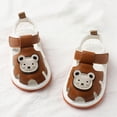 thumbnail image 5 of Generic Sandals Summer Beach Shoes for Children Kid Baby Girls Outdoor Casual Slipper Rubber Princess Sandals Autumn Winter Clothes for Indoor Outdoor（9-12 Months Brown）, 5 of 5