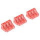 thumbnail image 3 of 10pcs VSE-103DCH Conector De Alambre Eléctrico Terminal De 6 Puertos Rojo shamjiam Conectores de cables eléctricos, 3 of 8