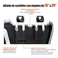 thumbnail image 2 of SHARPAL 104N Afilador profesional 5 en 1 de cuchillos y tijeras de chef de cocina, herramienta de afilado para cuchillos rectos y dentados, 2 of 5