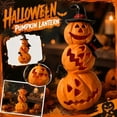 thumbnail image 5 of Mskk Glowing Pumpkin Light Halloween Decoration, Light-up LED Pumpkin Ornament for Tabletop, Indoor Decoration for Halloween Home Party, 5 of 8