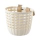 thumbnail image 4 of Cesta de bicicleta para niños, accesorio pequeño con correas ajustables, decorativa para niños. Beige, 4 of 9