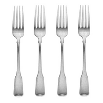 Oneida American Colonial 18/8 Stainless Steel Dinner Fork (Set of Four)