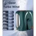 thumbnail image 2 of Ventilador de cintura portátil Tedajo AI, 6 velocidades, 16000 RPM, 40 H, verde, 2 of 7