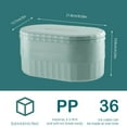 thumbnail image 1 of Ice Cube Trays，Ice cube plastic mould with lid，With ice shovel for easy demoulding, 1 of 9