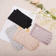 thumbnail image 6 of Unique Bargains Anti-slip Half Finger Manicure Gloves 1 Pair Light Gray, 6 of 6