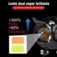 thumbnail image 5 of Par Faros Auxiliares Led De Lupa Punkzz Para Auto Moto 80w, 5 of 7