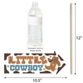 thumbnail image 3 of Big Dot of Happiness Funny My First Rodeo - Little Cowboy 1st Birthday Party Photo Booth Props Kit - 10 Piece, 3 of 5