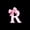Pink Black R, variant on Erosebridal Bowknot Initial Alphabet M Twin Sheet Sets,Dreamy Princess Bowtie Kids Bedding For Girls 3pcs