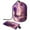 Multicolor 2, variant on PhooArto Drawstring Cosmetic Bag, Barrel Shaped Portable Travel Makeup Bags, Purple Galaxy Sloth Large Capacity Waterproof Multifunctional Bucket Toiletry Bag