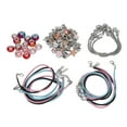 thumbnail image 2 of Jewelry Making Kit, Small Portable Charm Bracelet Making Kit Enjoy Entertainment Gift Box Packaging  For Gifts Green,Colorful,Pink K9, 2 of 8