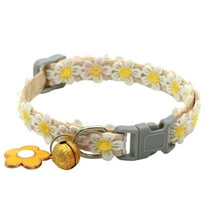 Adjustable Breakaway Cat Collar with Pendant for Small Cats for Parties and Everyday Use