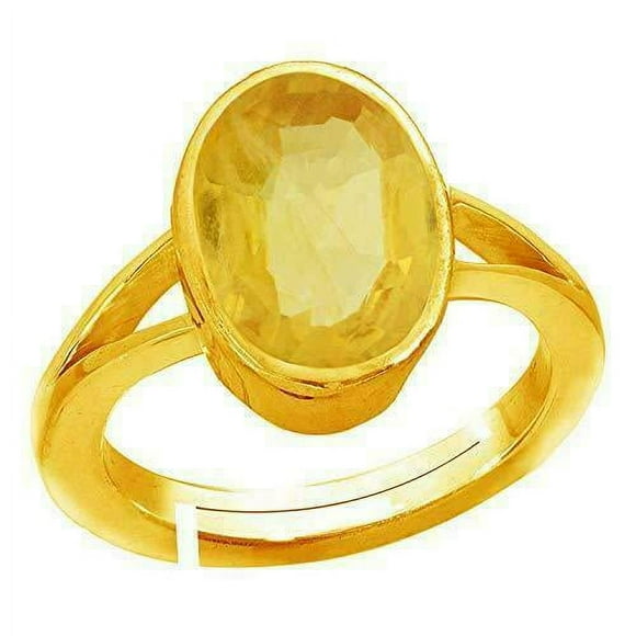13.00 Carat Yellow Sapphire Pendant/Locket (Pukhraj Stone Panchadhatu