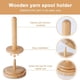 thumbnail image 5 of Yarn Twirling Machine, Wood Yarn Spinning Tool, Handcrafted Wool Yarn, Portable Spinning Wheel, Foldable Design, Metal Rolling Mechanism, Wooden Base, for Bedroom Crafting, 5 of 9