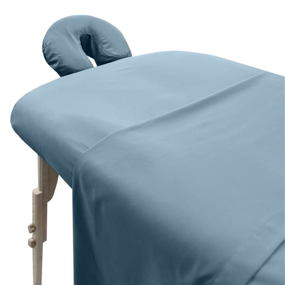 Juego de sábanas para mesa de masaje LONDON LINENS Soft Microfiber