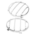 thumbnail image 4 of Protectores de faros delanteros, 1 par de faros delanteros Protectores de faros antiniebla delanteros Capó de faros Rendimiento confiable, 4 of 9