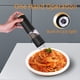 thumbnail image 2 of Molinillo Eléctrico de Sal y Pimienta, Molinillo Automático de Pimienta y Sal con Aspereza Ajustable, Herramienta de Cocina Alimentada por Batería, 2 of 5