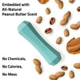 thumbnail image 4 of Playology Dog Toys | Squeaky & Durable Chew Stick, Peanut Butter Scented Toy - Medium, 4 of 6