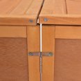 thumbnail image 4 of Gymax Wooden Rabbit Hutch Chicken Coop Bunny Small Animals Cage House, 4 of 8