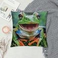 thumbnail image 2 of Qinduosi Throw Pillow Covers "  Soft Animal Pillow Cases Cushion Covers for Living Room Bedroom Decorative Throw Pillowcases for Sofa Couch Chair, 2 of 5