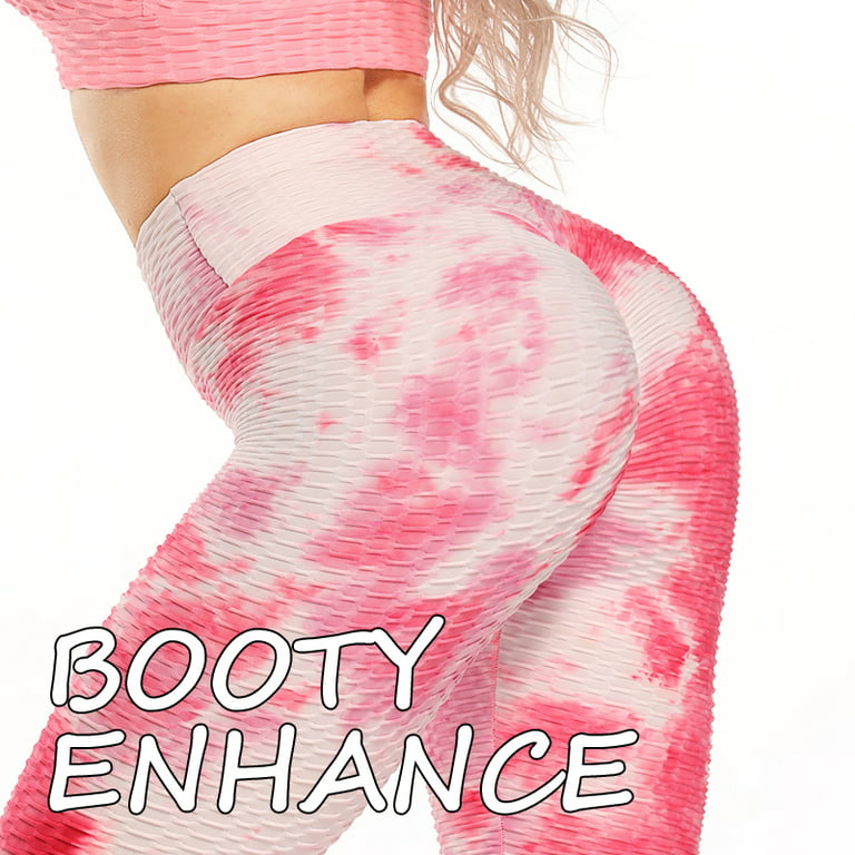 RIOJOY Womens High Waist Yoga Pants Booty Lift Workout Sexy