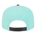 thumbnail image 4 of Men's New Era  Turquoise/Charcoal Dallas Stars Two-Tone Color Pack 9FIFTY Snapback Hat, 4 of 5