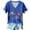Z12-Blue, variant on Women Retro America 1776-2026 Letter Print Patriotic T Shirt V Neck Short Sleeve Casual 250th Anniversary Holiday Summer Tops