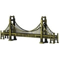 thumbnail image 1 of MasteelfCA American Golden Gate Bridge Statue Desktop Bridge Model Craft Decor for Office Home, 1 of 8