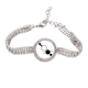 thumbnail image 1 of Unión de satélites planetarios en serie Pulsera de tobillera de cadena de tenis, joyería de diamantes, 1 of 3