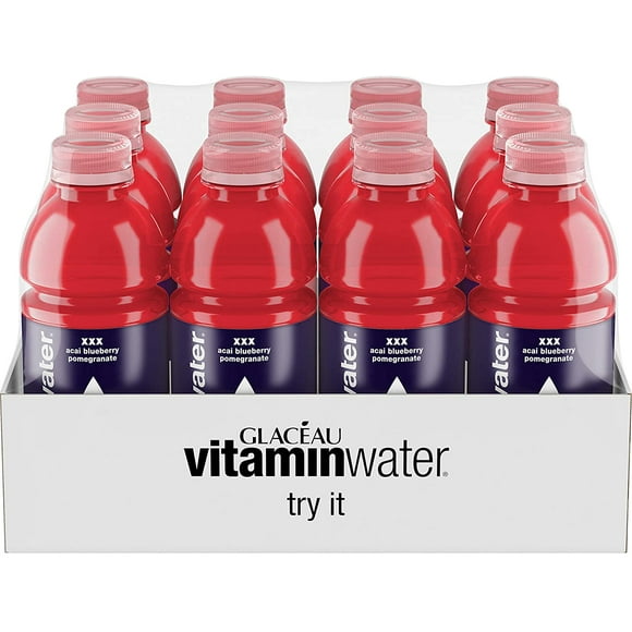 Glaceau Vitamin Water XXX (Antioxident) Acai Blueberry Pomegranate 12x591ml