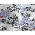 thumbnail image 3 of Ambesonne Floral Quilted Bedspread Set 3 Pcs, Watercolor Leaf Art Branches, King, Lavender and Dark Blue Grey, 3 of 4