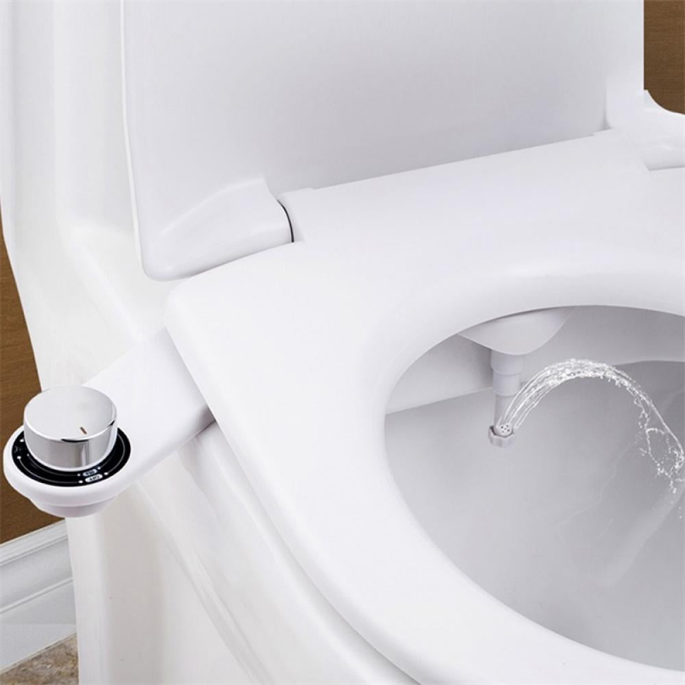 Luxury Toilet Bidet Attachment Fresh Cold Water Feminine Sprayer Dual Nozzles 