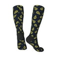 thumbnail image 4 of Balery Avocado Printed Novelty Socks Men's Women's Crew Socks Sports Socks Knee High Socks Cotton Socks Quirky and Cool Socks, 4 of 9